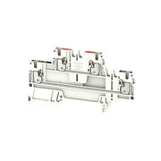 Weidmüller - Durchgangs-Reihenklemme Mehrstock-Reihenklemme A2T 1.5 KNX RD-BK PUSH IN, 1.5 mm² − 50 Stück