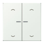 Jung - Bedienelement intelligent Taster mit Pfeilsymbolen BT LC 17102 P 210 outremer gris