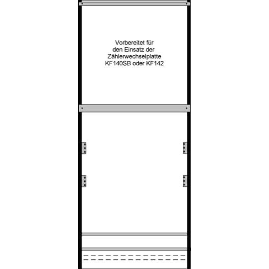 Striebel&John - Profil (Schaltschrank) Montageeinheit 3/8MWR3 zu M+W VBEW