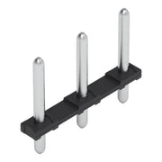 WAGO - Leiterplattensteckverbinder THT-Stiftleiste Lötstift 2092-3703 1,4 mm,gerade,sw − 400 Stück