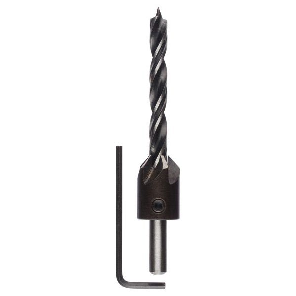 Bosch - Bohrer Holzspiralbohrer mit 2608596395 90°-Senker 8 mm 20