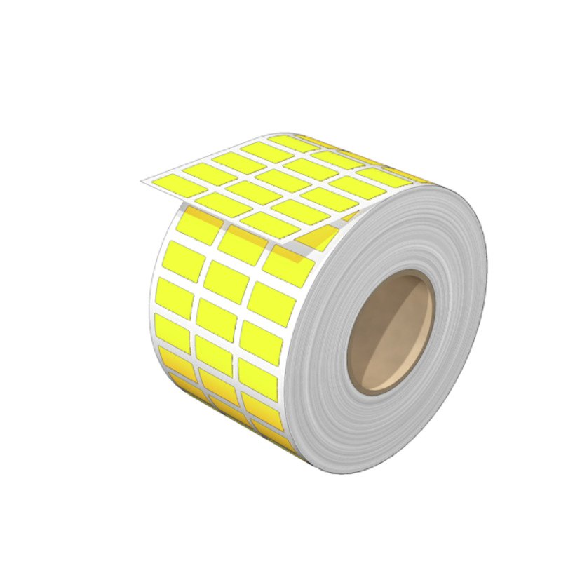 Weidmüller - Kennzeichnungsmaterial Gerätemarkierer, Etikett ESG 9/17MMGE VPE1000 9x17mm gelb − 1000 Stück
