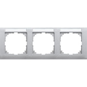 Merten - Abdeckrahmen Rahmen 3-fach MEG4031-3660 aluminium