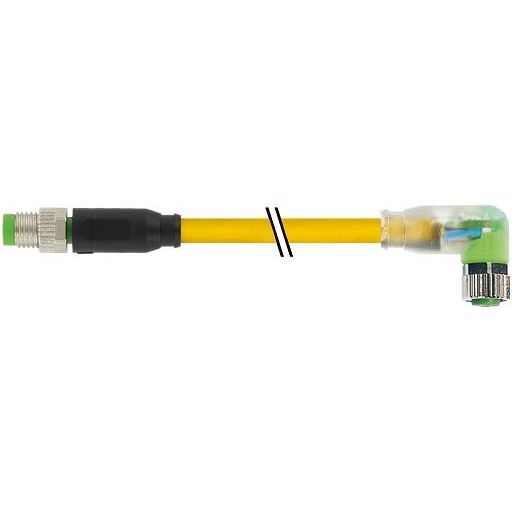 Murrelektronik - Konfektioniertes Sensor-Aktor-Kabel Verbindungsleitung 7000-88041-0500200 M8 St. auf M8 Bu