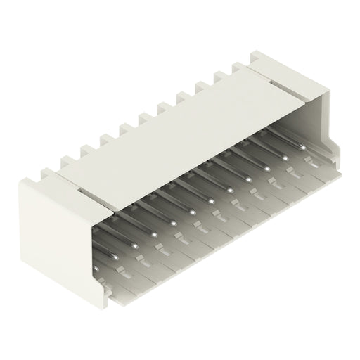 WAGO - Leiterplattensteckverbinder THR-Stiftleiste Lötstift 2091-1432/200-000 1,0mm,abgew.,lgr − 100 Stück