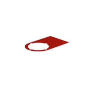 Weidmüller - Kennzeichnungsmaterial Gerätemarkierer, Etikett SM 27/18-22 MM RT 27x18-22mm rot − 1000 Stück