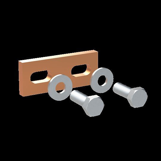 Striebel&amp;John - Sammelschienenverbinder Sammelschienenverbinder ZX2541 40x10mm, 1-polig − 1 Stück
