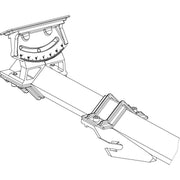 Kathrein - Satellitenantenne Speisesystem-Halterung ZAS 124C f. CAS 124
