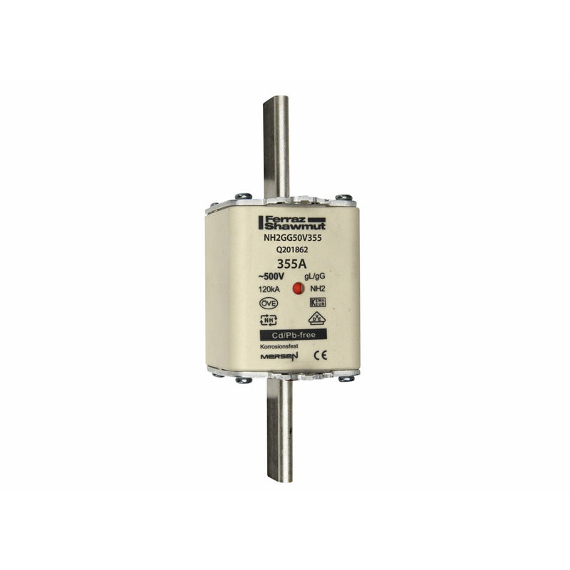 Mersen - Messersicherung NH-Sicherungseinsatz SF NH2GG50V355 Gr.2 gG 355A/500V KM