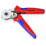 Knipex - Presswerkzeug Kabelschuhe/Verbinder, Aderendhülsen, Schirmanschluss Crimpzange 97 55 14 − 1 Stück