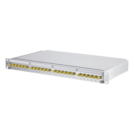 Metz Connect - Patchpanel LWL LWL-Patchfeld OpDAT PA 1502200124-E 24xST teilbestückt