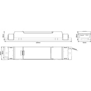 Philips Lighting - Notlichtbaustein LED-Notbeleuchtung Set EM300V ELB #79986100 Akku