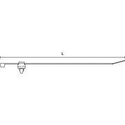 HellermannTyton - Kabelbinder Befestigungsbinder 150-37591(500) 202x4,6 schwarz − 500 Stück