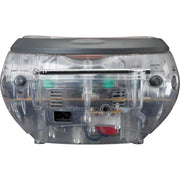 LENCO - Radio UKW-Radio m.CD SCD-24 transparent stereo,transparent