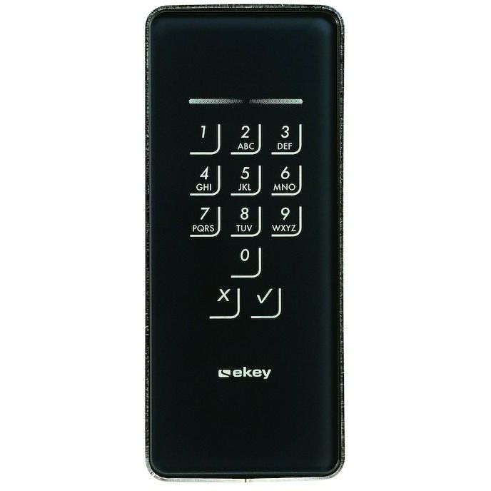 Ekey (AT) - Aufputzgehäuse für Unterputzgerät Montagerahmen 101714 KP IN GL IP54 anth