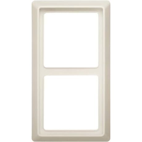 Busch-Jaeger - Abdeckrahmen Rahmen 2-fach 2102-32 weiß, UP, Allwetter − 1 Stück by Busch-Jaeger
