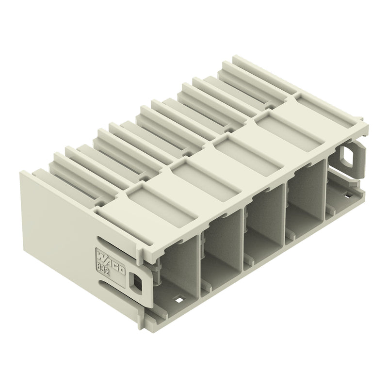 WAGO - Leiterplattensteckverbinder THT-Stiftleiste Lötstift 832-3625 1,2x1,2,abgew.,lgr − 20 Stück