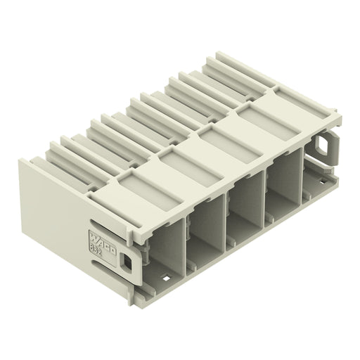 WAGO GmbH & Co. KG - Leiterplattensteckverbinder THT-Stiftleiste Lötstift 832-3625 1,2x1,2,abgew.,lgr − 20 Stück