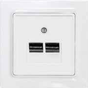 Eltako - Einsatz/Abdeckung für Kommunikationstechnik UAE/IAE-Abdeckung UAE55E/2-am anthrazit matt
