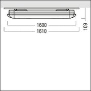 Zumtobel Group - Decken - /Wandleuchte LED - Feuchtraumleuchte AMP L BAS  #42930738 4000K