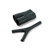 HellermannTyton - Aufteilkappe Flachprofilformteil 492H414-9-PO-X-BK(5) schwarz − 5 Stück