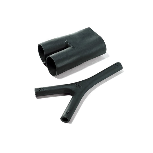 HellermannTyton - Aufteilkappe Flachprofilformteil 492H414-9-PO-X-BK(5) schwarz − 5 Stück