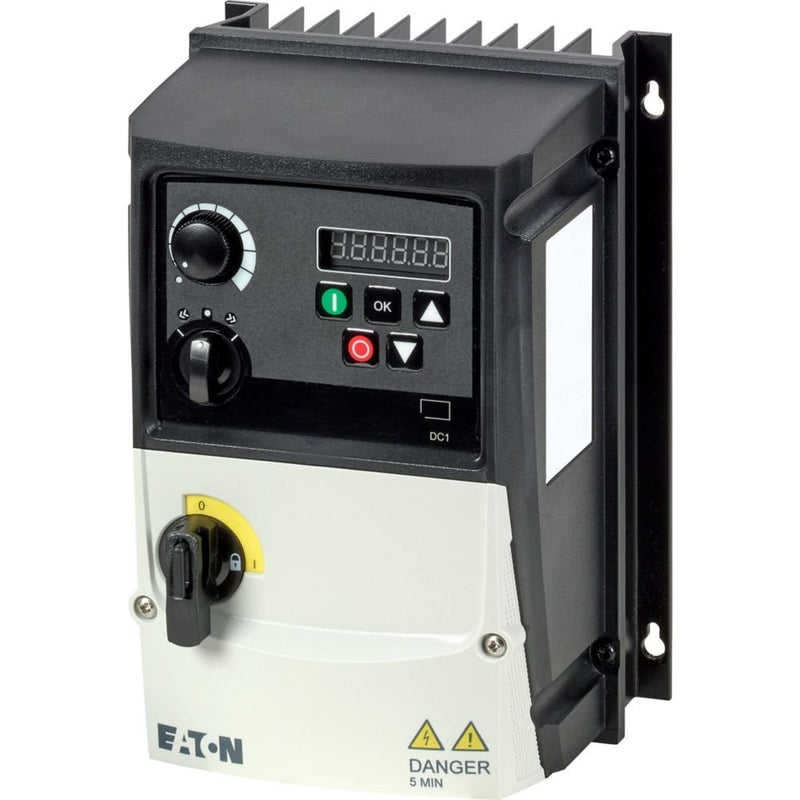 Eaton - Frequenzumrichter =< 1 kV Frequenzumrichter 3phasig DC1-342D2FN-A6SOE1 400V 2.2A 0.75kW AC