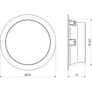 Steinel - Downlight/Strahler/Flutlicht Sensor-LED-Innenleuchte RS PRO DL 200 SC Bluetooth − 1 Stück