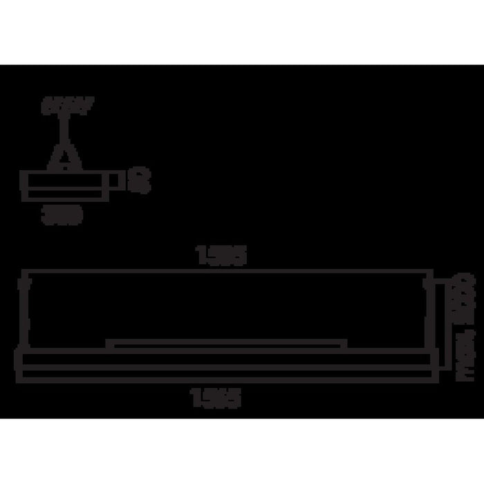 Ridi-Leuchten - Pendelleuchte LED-Pendelleuchte STORA-P- #SPC0630025 840, DALI  − 1 Stück
