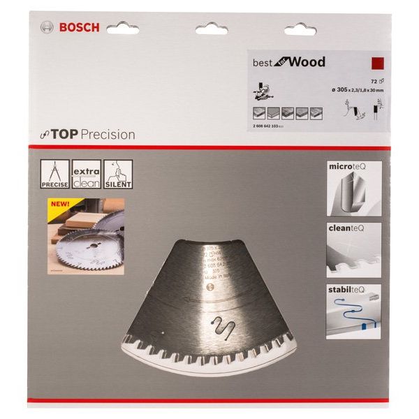 Bosch - Kreissägeblatt Top 2608642103 Precision Best for