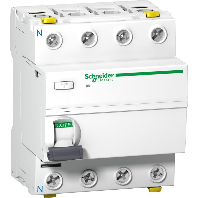 Schneider Electric - Fehlerstrom-Schutzschalter FI-Schalter A9Z21491 4P 100A 30mA Typ A