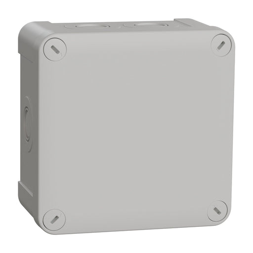 Schneider Electric - Dose, Gehäuse für Montage auf der Wand/Decke Mureva BOX, Abzweigdose ENN05085 Drückplatte 7xM16/20 − 5 Stück