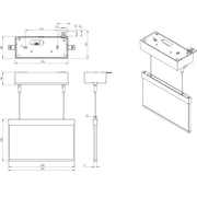 RP-Technik - Sicherheitsleuchte LED-Rettungszeichenleuchte AMDC401SC EB 1h, SC