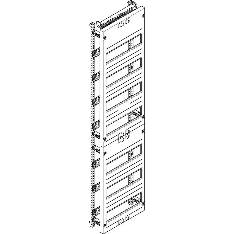 ABN - Verteilerfeld für Installationsverteiler Verteilerfeld MFK17R 1x7-reih, N+PE