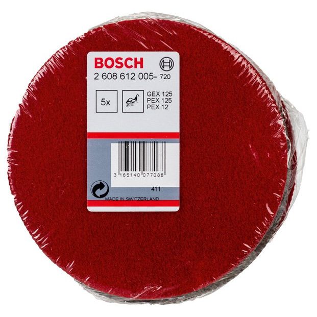 Bosch - Systemzubehör für Schleifen/Polieren (Akku/elektrisch/Druckluft) Polierfilz für 2608612005 Exzenterschleifer