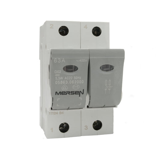 Mersen - D0-Sicherungslasttrennschalter Lasttrennschalter NEOZED 05862.050000 D02 50A/230/400V 2-p