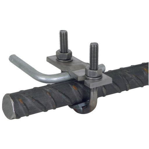 DEHN - Verbinder für Blitzschutz Bügelklemme BVK1648610FL40BSBSTB f. Rd 10mm/Fl30-40mm