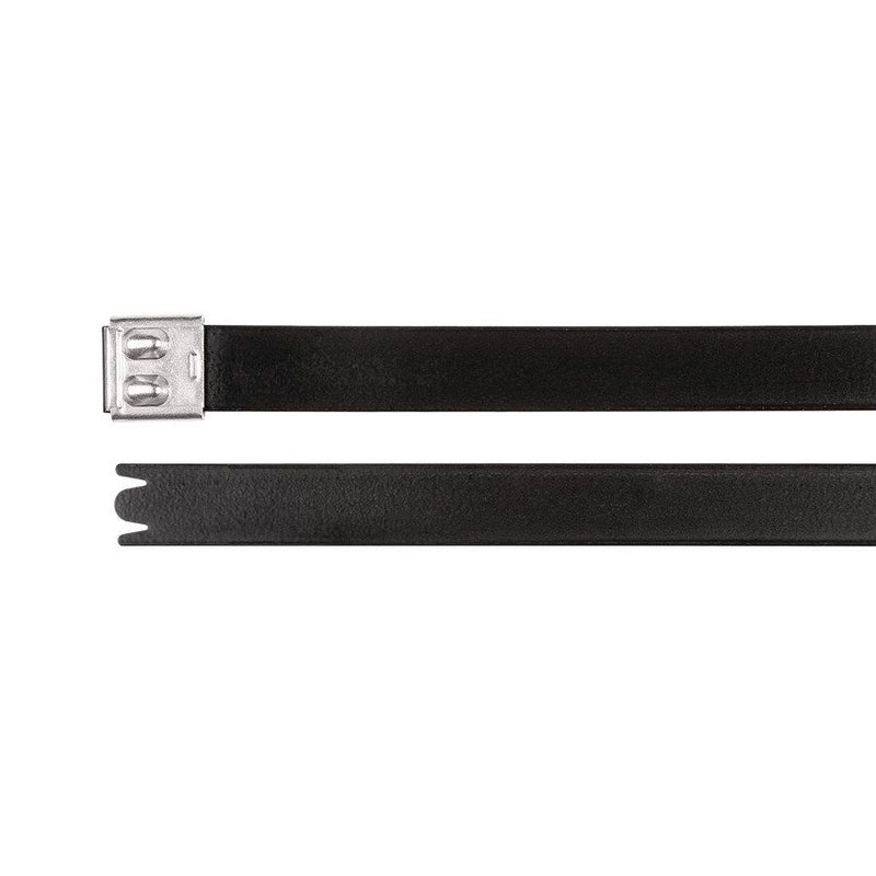 HellermannTyton - Kabelbinder Edelstahlkabelbinder 111-01515(50) 575x1 6 mm vollschw. − 50 Stück