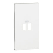 Legrand (BT) - Abdeckung/Bedienelement für Installationsschalterprogramme Abdeckung KW12C 2-modulige