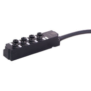 Harting - Passiver Sensor-/Aktor-Verteiler (mit Leitung) Verteilerboxen vormontier. 090700120151 Stammleitung