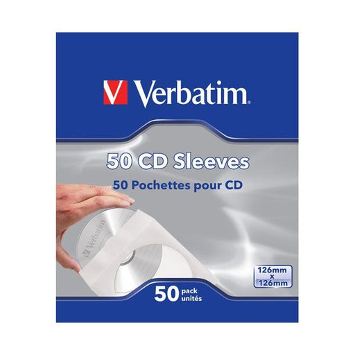 Verbatim - Zubehör/Ersatzteile für Unterhaltungselektronik Softpack Sleeve 49992 f.1Disc(50-Pack) − 20 Packung
