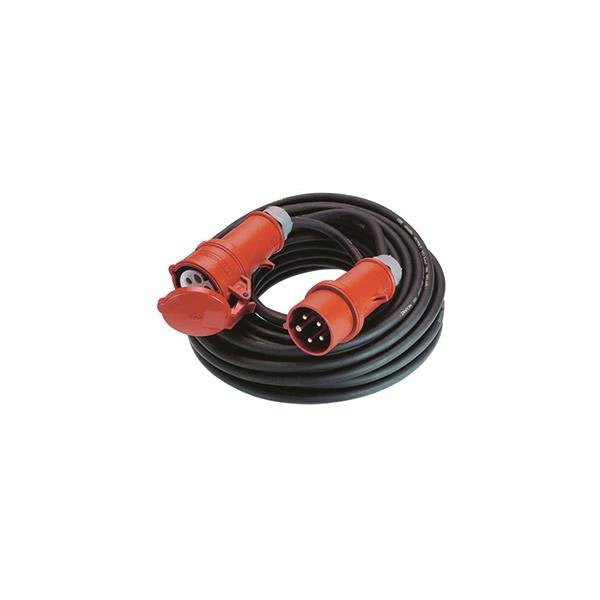 Bachmann - Netzanschlussleitung CEE-Verlängerung 344.170 16A/400V,5m,sw