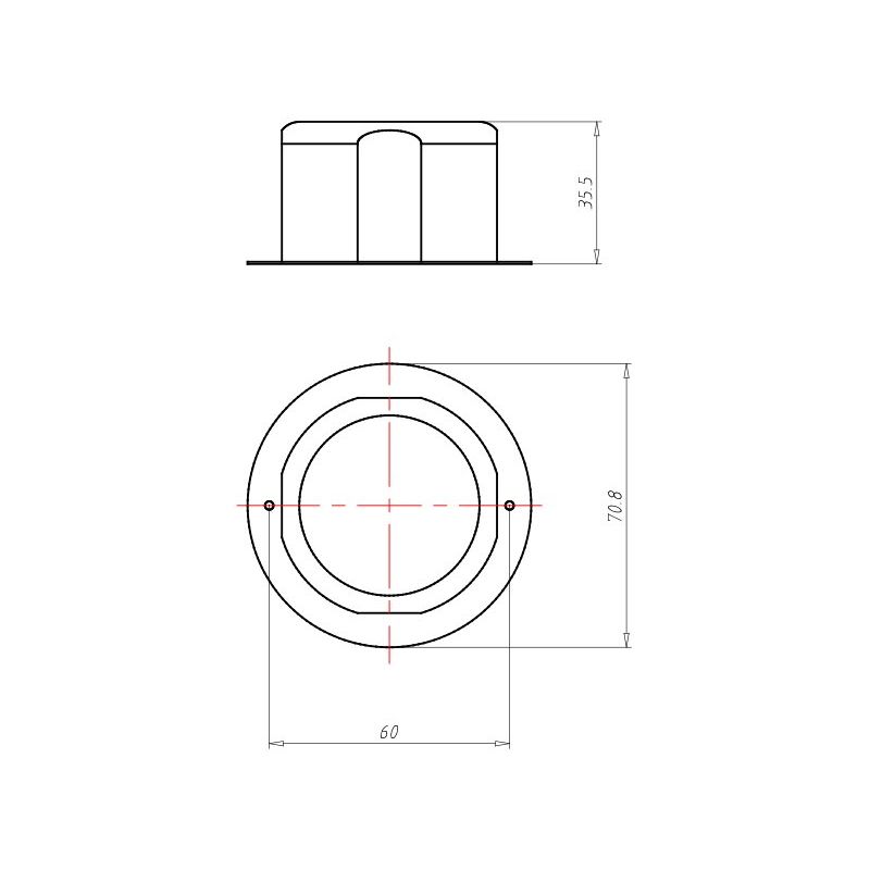 Kaiser - Dosen-Dichtungseinsatz Dichtungseinsatz 1040-01 rund
