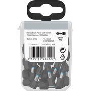 Bosch - Bit-Set PRO Phillips Impact Bit, 2607002803 PH2 25 mm Display 10