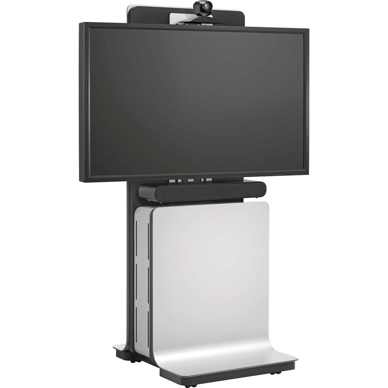 Vogels - HiFi-/Fernsehmöbel Videokonferenzmöbel PFF5100 si-sw silber/schwarz