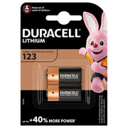 Hückmann - Batterie Lithium 3V DU M3 123 BG2(VE 2) CR123A Duracell