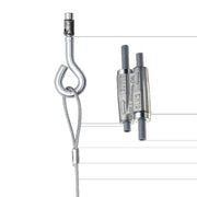 Erico - Drahtseilabhängung Speed Link Seilabhängesys SLK2L3WA6 2mm,L3m,Bolzenanker − 10 Stück