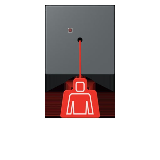 Jung - Behindertenelement für Installationsschalterprogramme Notrufsystem Zugtaster NRS LC 0834 ZT 202 gris fonce 31