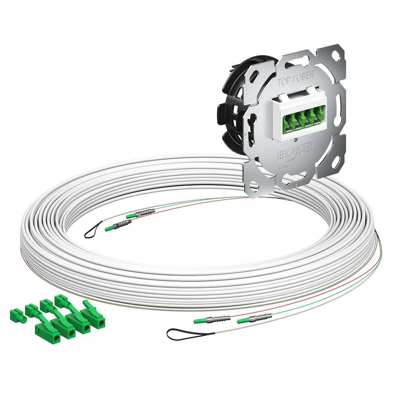 Kaiser - Kommunikationsanschlussdose LWL Teilnehmeranschluss 4250031 Gf-TA E3S Connect