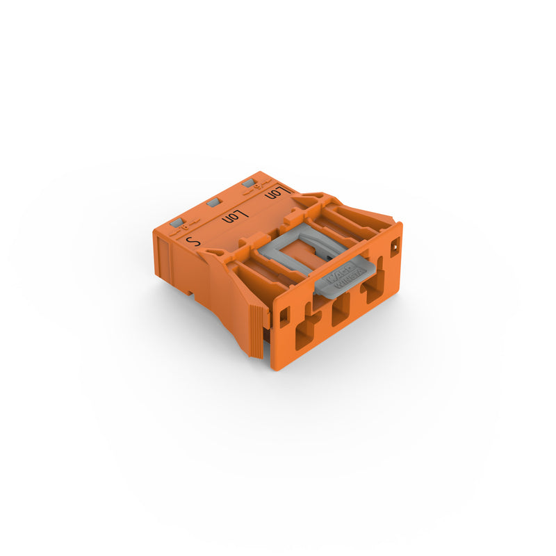 WAGO - Geräteanschluss für steckbare Gebäudeinstallation Snap-In-Stecker 770-2353 3-polig,Kod. R,or − 100 Stück